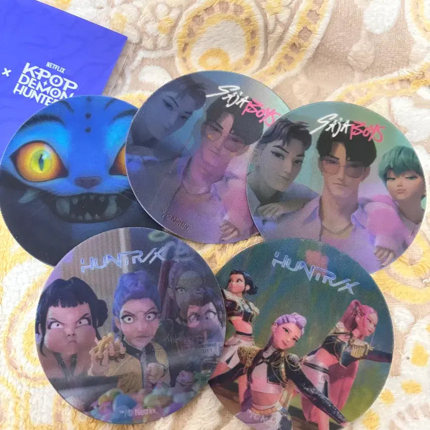 [BUNJANG] Kpop Demon Hunters Paris Baguette Lenticular / 케이팝데몬헌터스 파리바게뜨 랜티큘러