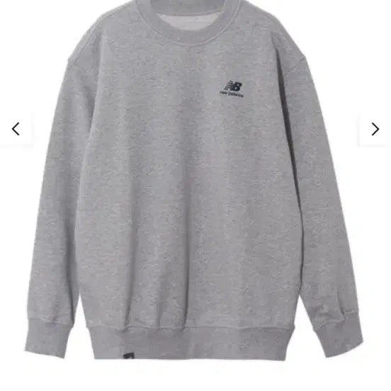 [BUNJANG] New Balance Small Logo Sweatshirt (Size M) / 사이즈 M) 뉴발란스 스몰로고 맨투맨