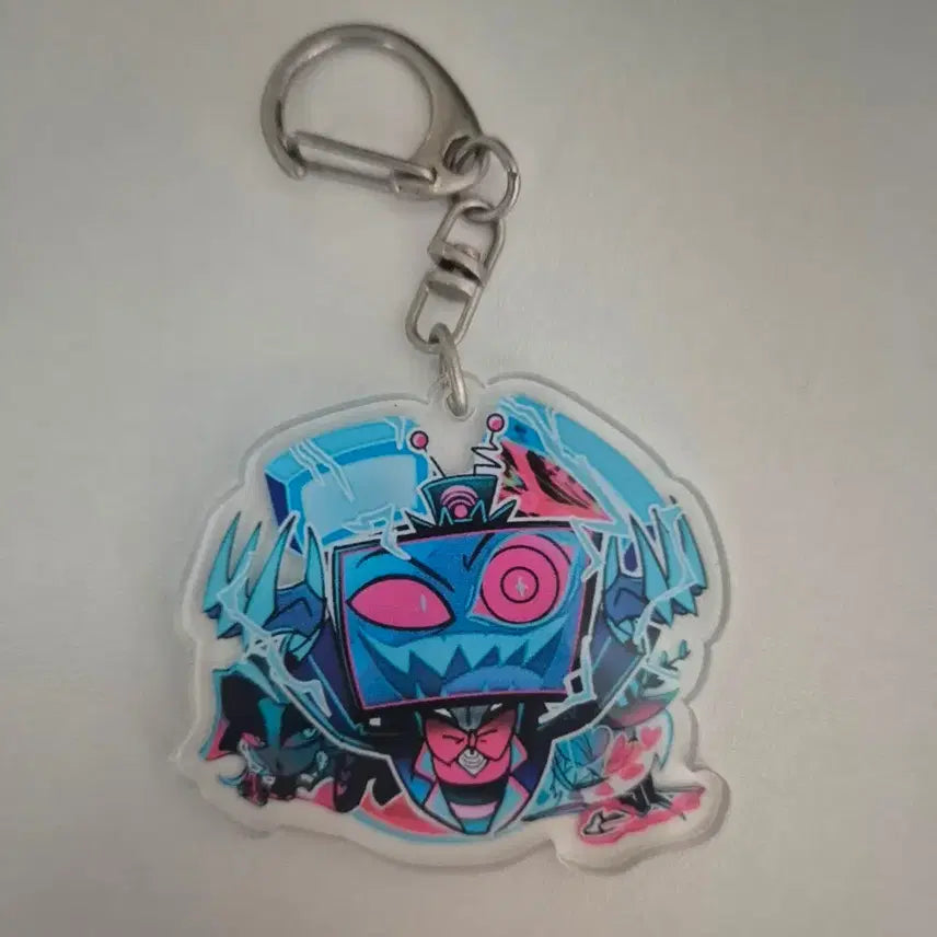 [BUNJANG] Hazbin Hotel Vox Acrylic Keyring / 해즈빈호텔 복스 비공굿 아크릴 키링