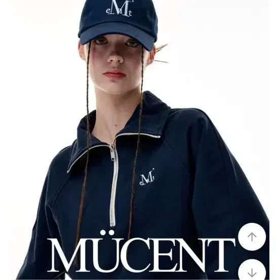 [BUNJANG] Musent Navy Ball Cap / 무센트 네이비 볼캡