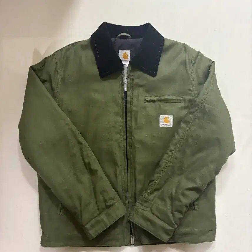 [BUNJANG] Carhartt Detroit Jacket Olive XL / 칼하트 디트로이트 자켓 블랙 올리브