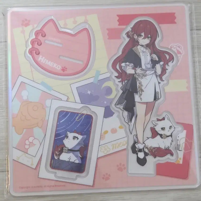 [BUNJANG] Honkai: Star Rail Himeko TinyCat Acrylic Stand / 붕괴 스타레일 붕스 히메코 타이니캣 아크릴스탠드
