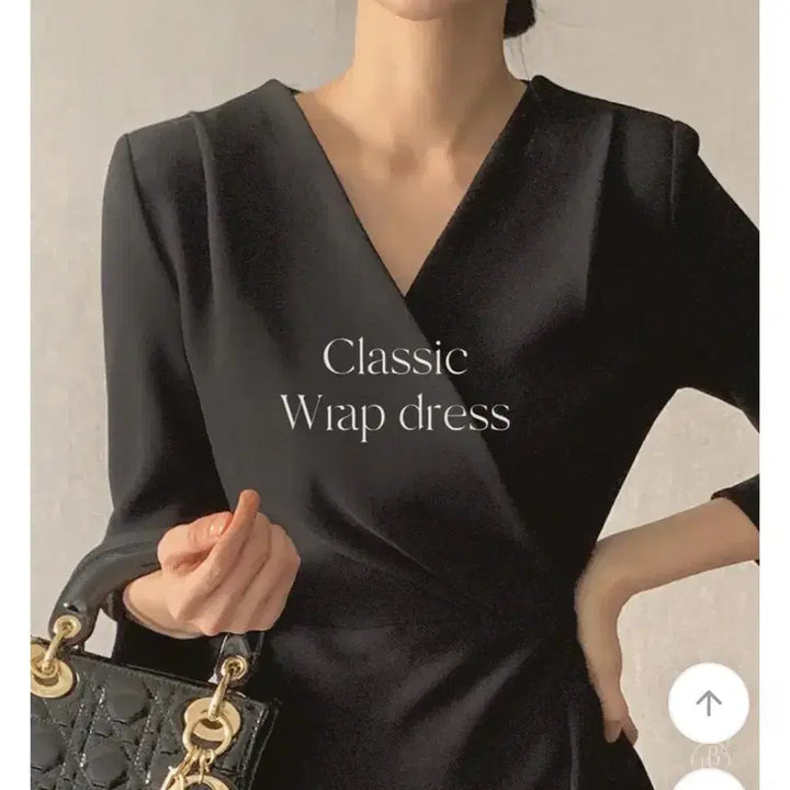 [BUNJANG] Benito Wrap Long Dress / 베니토 랩 롱 원피스 (하객룩 강추)