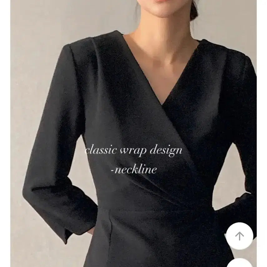 [BUNJANG] Benito Wrap Long Dress / 베니토 랩 롱 원피스 (하객룩 강추)