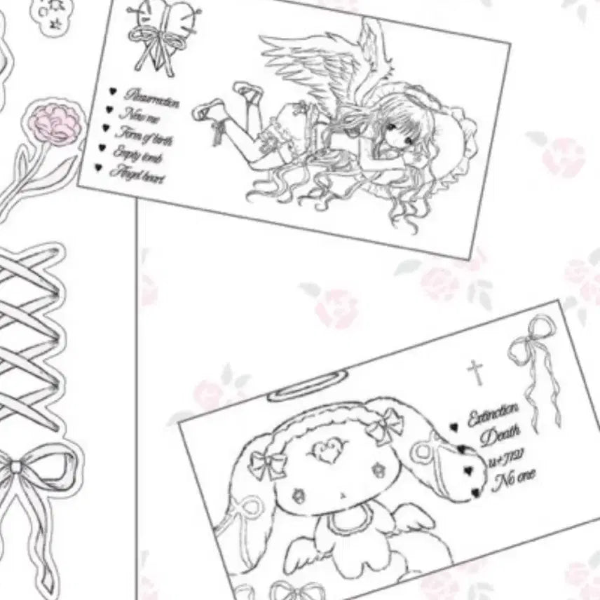 [BUNJANG] Milky Heart Merchandise Sticker POB / 구함) 밀키하트 굿즈 스티커 특전