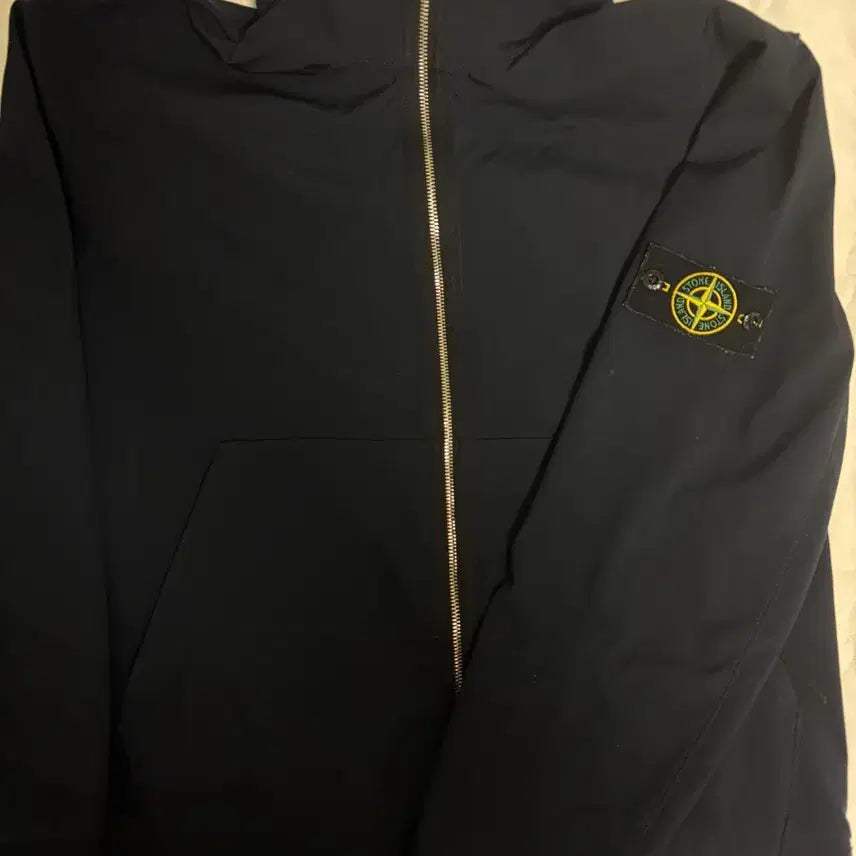 [BUNJANG] Stone Island Soft Shell Navy Jacket / 스톤아일랜드 소프트쉘 네이비