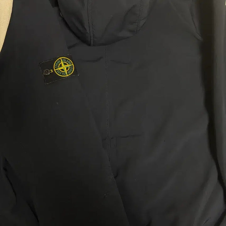 [BUNJANG] Stone Island Soft Shell Navy Jacket / 스톤아일랜드 소프트쉘 네이비