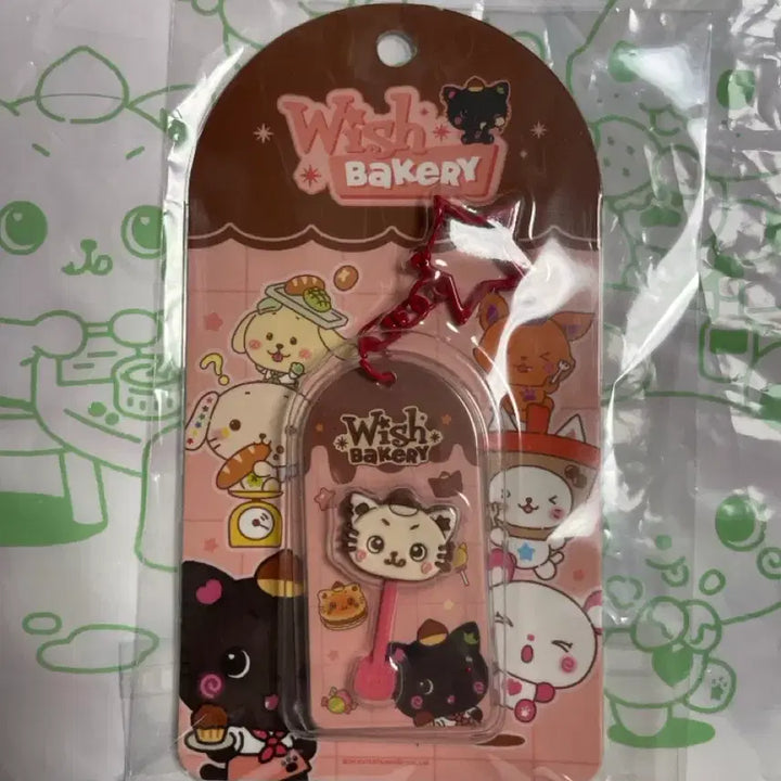 [BUNJANG] RiKu Wish Bakery Chocolate Keyring / 위시베이커리 리쿠 쿠리 초콜릿키링