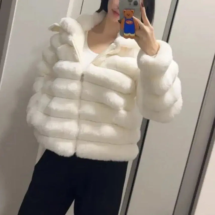 [BUNJANG] Pom Pom Fur Jacket / 폼폼 퍼 자켓