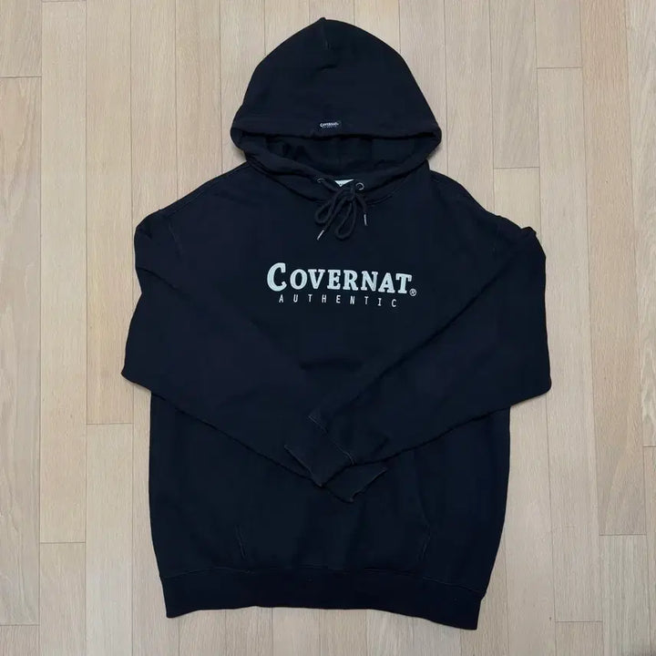 [BUNJANG] Covernat Authentic Logo Hoodie L / 커버낫 어센틱 로고 후디