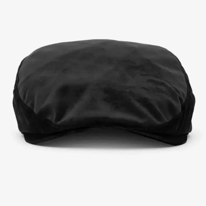 [BUNJANG] Black Velvet Hunting Cap (Under Control Studio) / (택포) 블랙 벨벳 헌팅캡 (언더컨트롤 스튜디오)