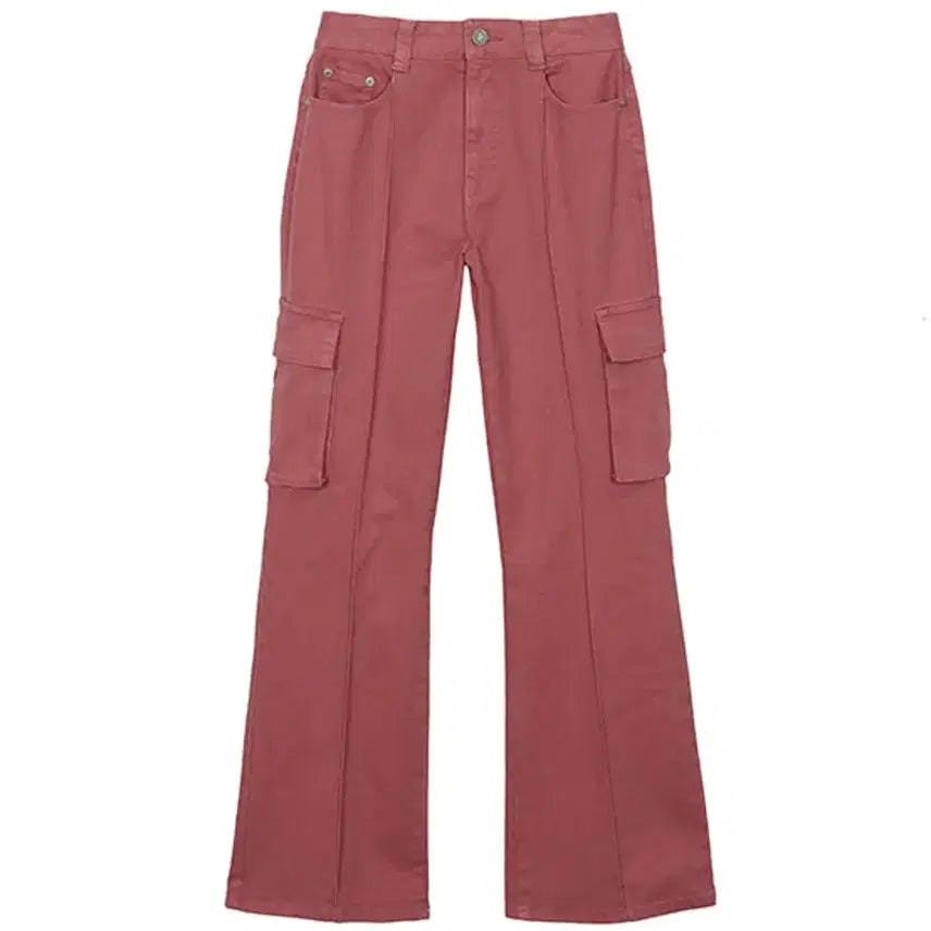 [BUNJANG] RAIVE Pink Cargo Pants / RAIVE 레이브 핑크 카고 팬츠