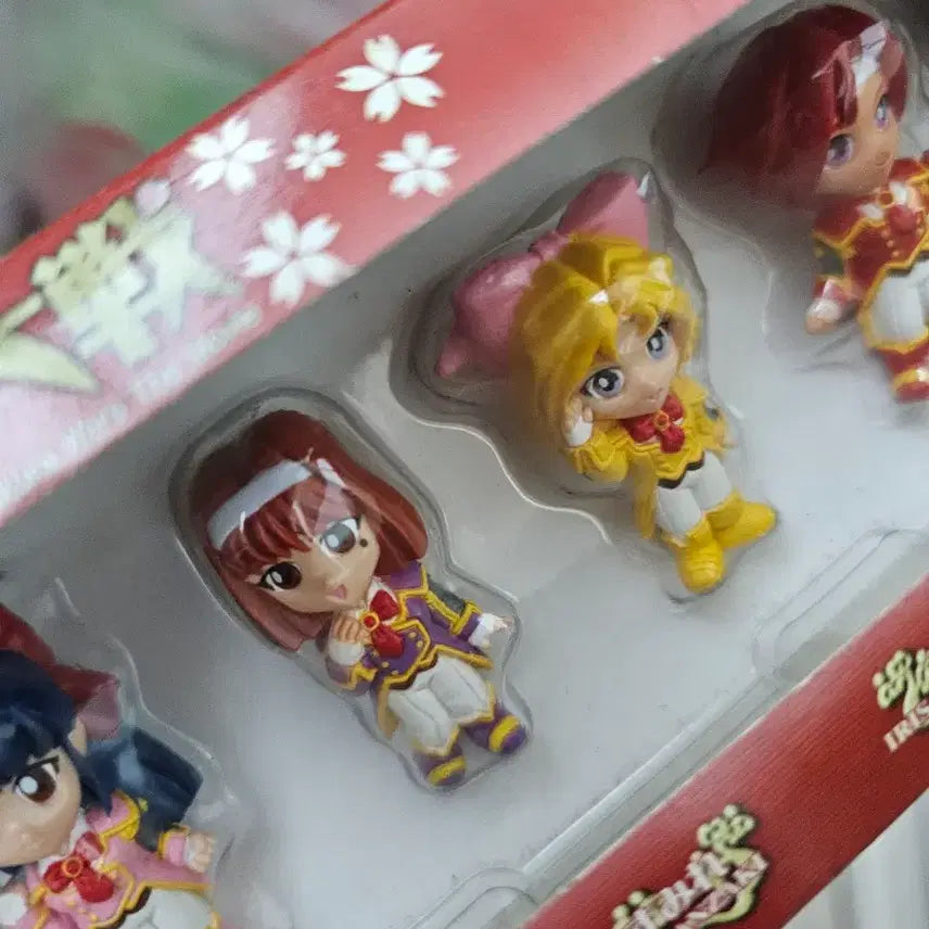 [BUNJANG] Sakura Wars Activity Photo Commemoration Figure Set / 사쿠라대전 활동사진 공개기념 복각판 8종 세트 피규어