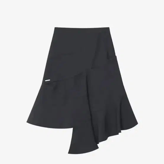 [BUNJANG] Miseki Seoul Asymmetrical Midi Skirt / 미세키 서울 언발란스 미디 스커트
