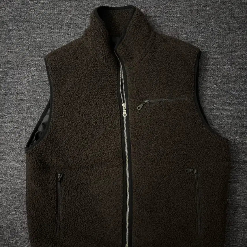 [SOLD OUT] 에잇세컨즈 브라운 플리스 조끼