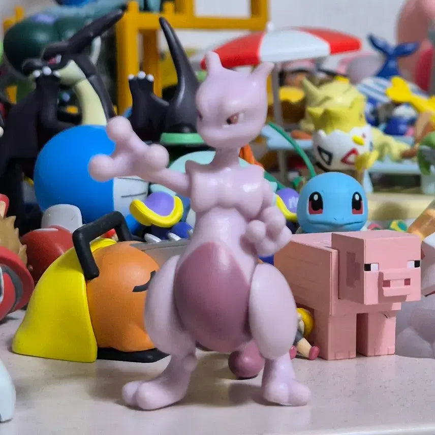 [BUNJANG] Pokemon Mewtwo Moncolle Figure / 포켓몬 피규어 희귀 몬코레 뮤츠