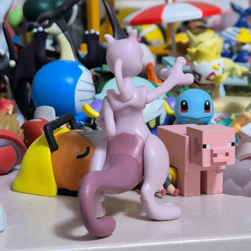[BUNJANG] Pokemon Mewtwo Moncolle Figure / 포켓몬 피규어 희귀 몬코레 뮤츠