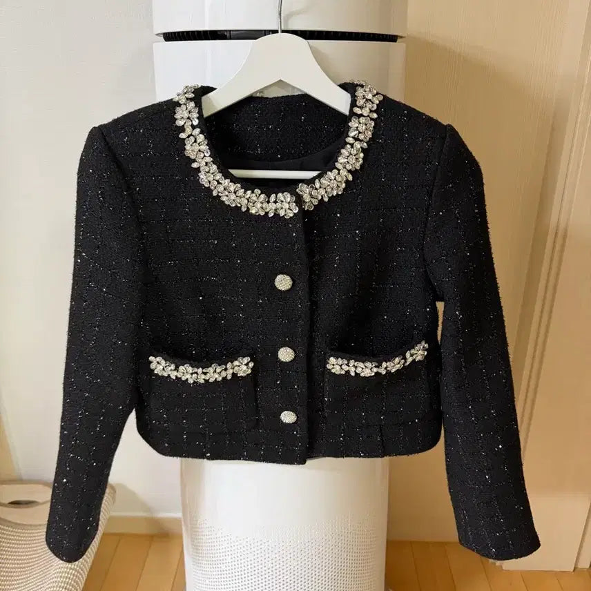 [BUNJANG] Tweed Two-Piece Set / 고급 트위드 투피스 세트 40만원대