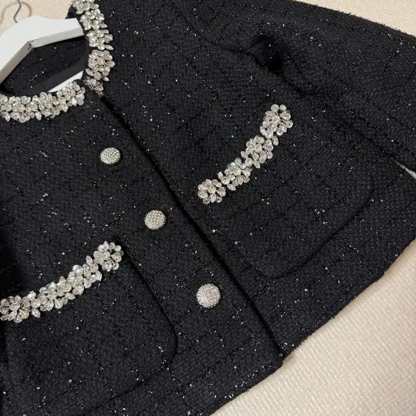 [BUNJANG] Tweed Two-Piece Set / 고급 트위드 투피스 세트 40만원대