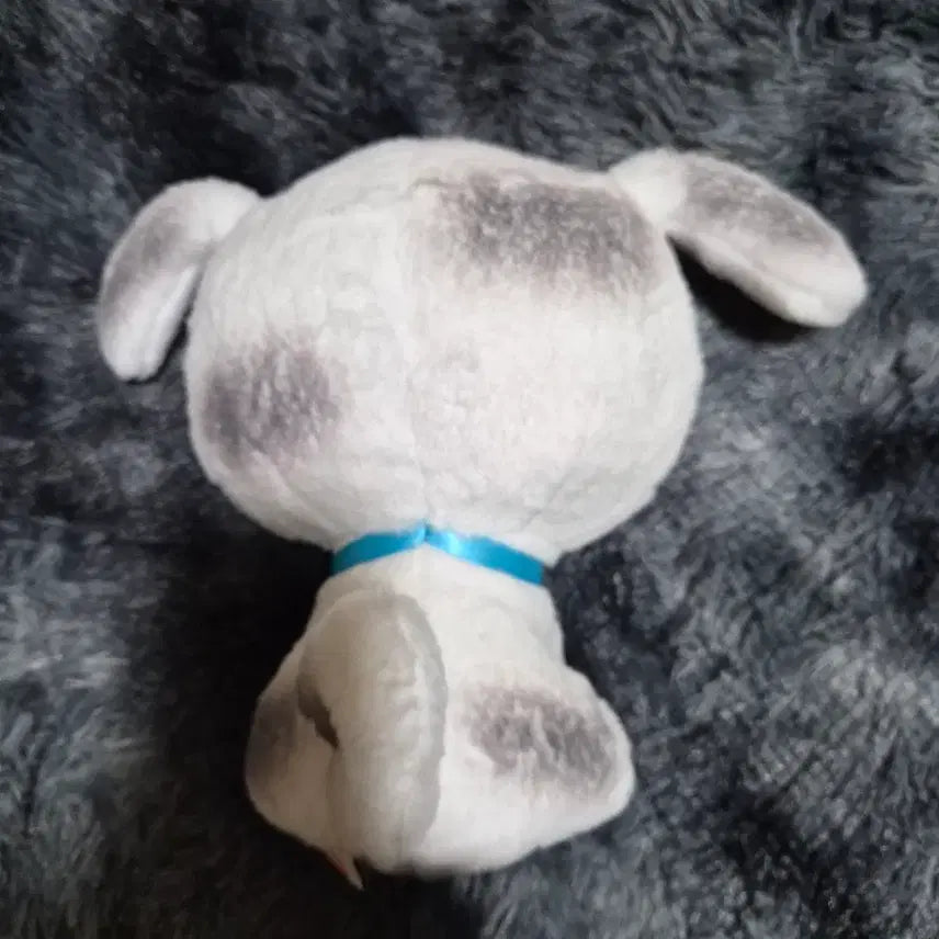 [BUNJANG] Mining Village White Dog Medium Plush / 탄광마을 흰둥이 중형인형