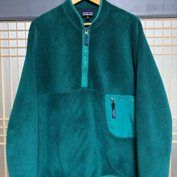 [BUNJANG] Patagonia Fleece Pullover Mint Green XL / [XL]파타고니아 플리스 풀오버 민트그린
