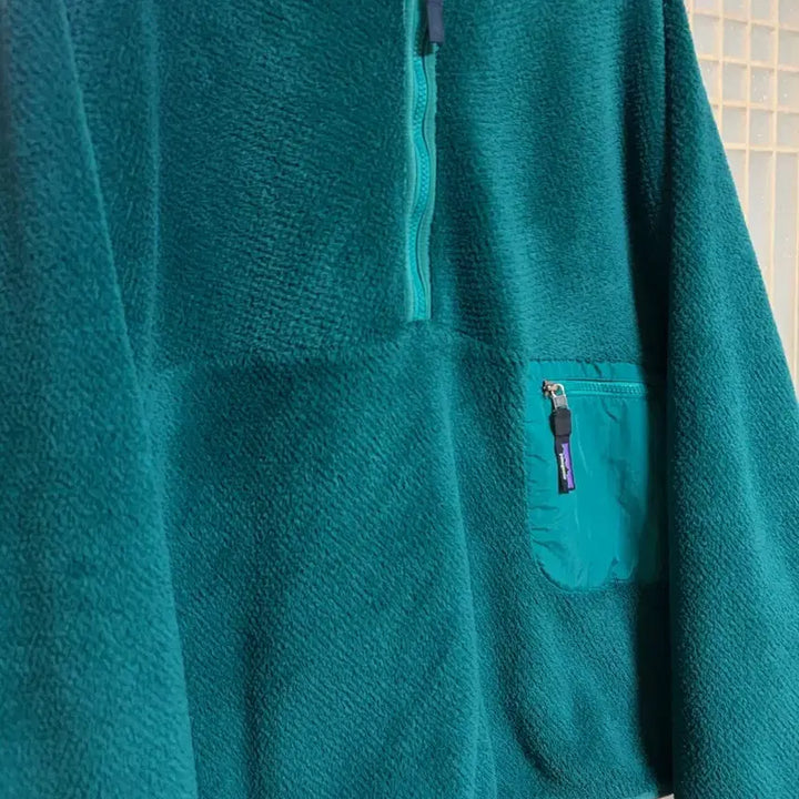 [BUNJANG] Patagonia Fleece Pullover Mint Green XL / [XL]파타고니아 플리스 풀오버 민트그린