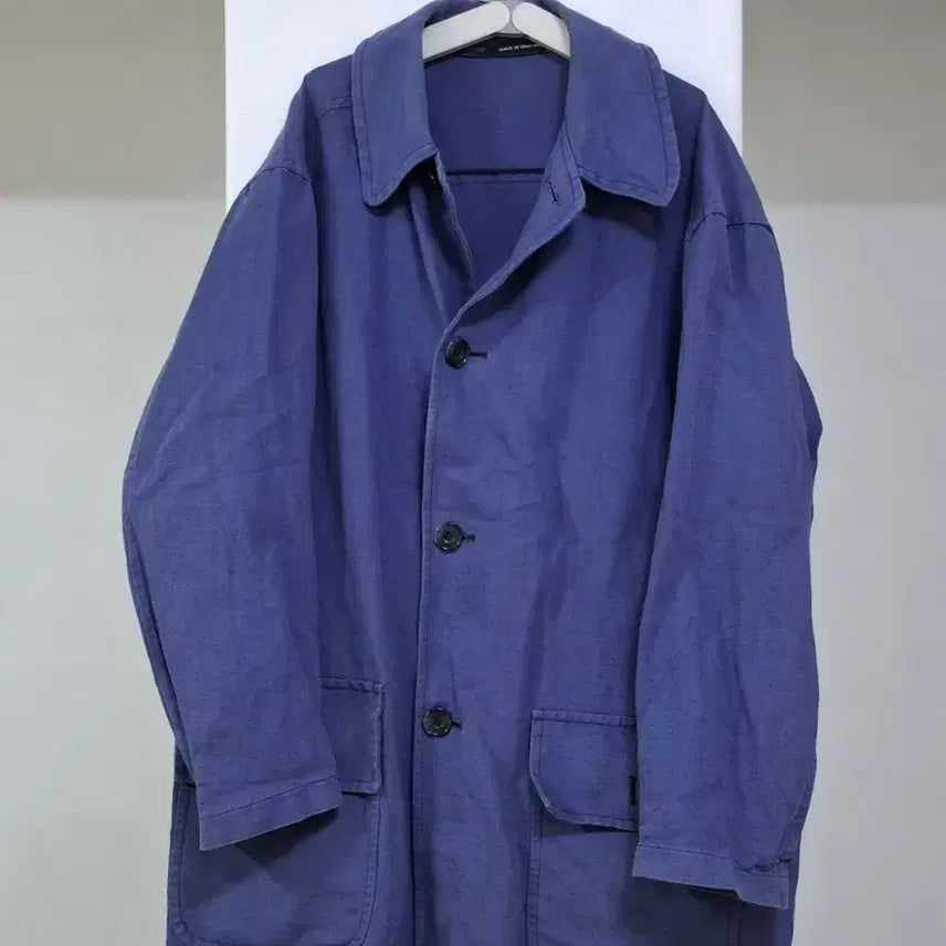 [BUNJANG] Brooks Brothers Linen Cotton French Work Coat / 브룩스브라더스 린넨코튼 프렌치 워크코트 (100,영국 메이드)