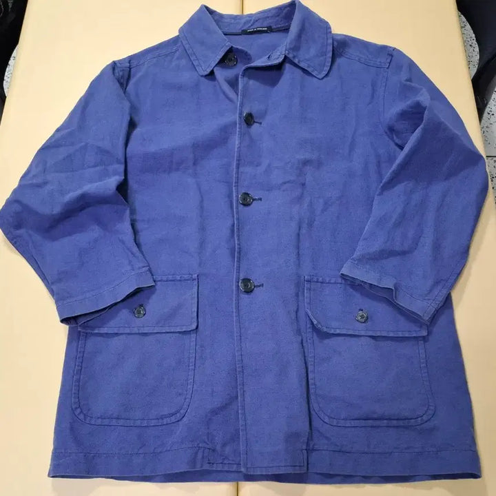 [BUNJANG] Brooks Brothers Linen Cotton French Work Coat / 브룩스브라더스 린넨코튼 프렌치 워크코트 (100,영국 메이드)