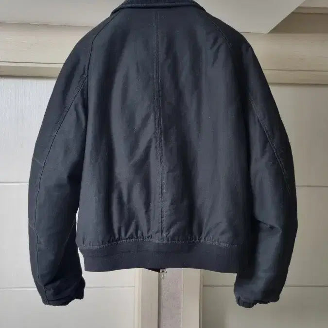 [BUNJANG] BELLEVILLE City Flight Bomber Jacket Black M / 벨리에 시티 플라이트 봄버 자켓 블랙 m