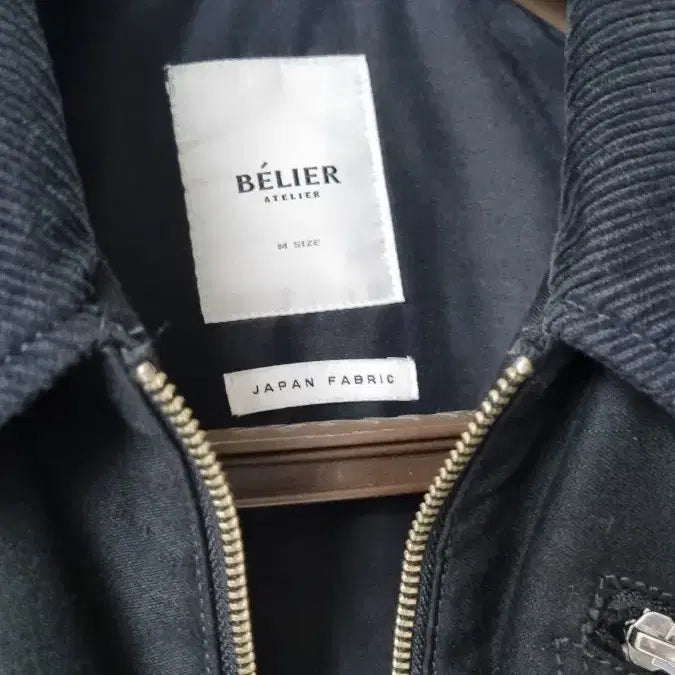 [BUNJANG] BELLEVILLE City Flight Bomber Jacket Black M / 벨리에 시티 플라이트 봄버 자켓 블랙 m