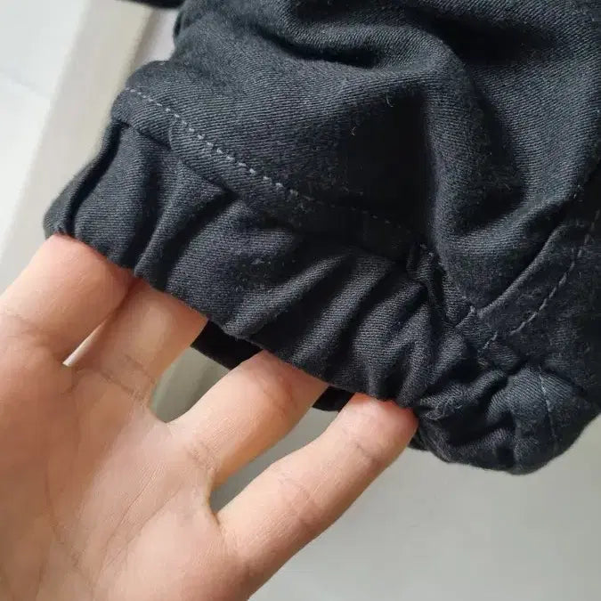 [BUNJANG] BELLEVILLE City Flight Bomber Jacket Black M / 벨리에 시티 플라이트 봄버 자켓 블랙 m