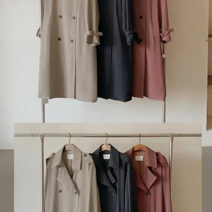 [BUNJANG] Slow and Trench Coat Marsala Color / 슬로우앤드 트렌치코트 마르살라컬러 미착용