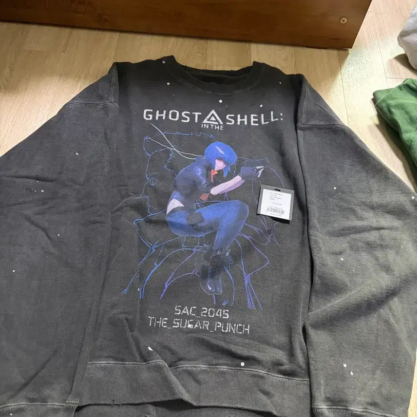 [BUNJANG] Sugar Punch Ghost in the Shell Sweatshirt / 슈가펀치 sugar punch 맨투맨