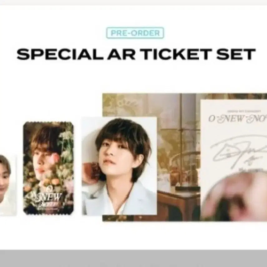 [BUNJANG] SHINee Onew ONEWNOTE AR Ticket (includes Photocard) / 샤이니 온유 오뉴노트 AR 티켓(포카O)