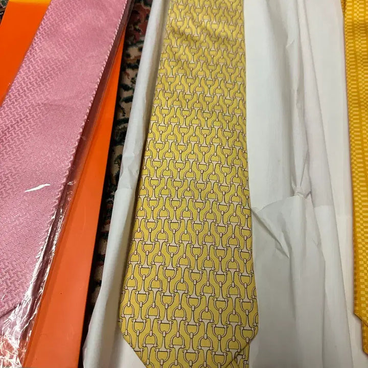 [BUNJANG] Hermes Tie Accessory / *새상품 에르메스 넥타이 미사용 명품 악세사리