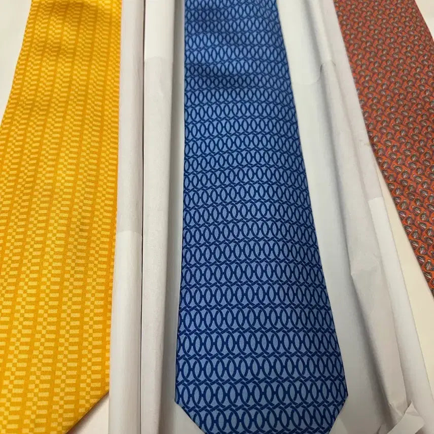 [BUNJANG] Hermes Tie Accessory / *새상품 에르메스 넥타이 미사용 명품 악세사리