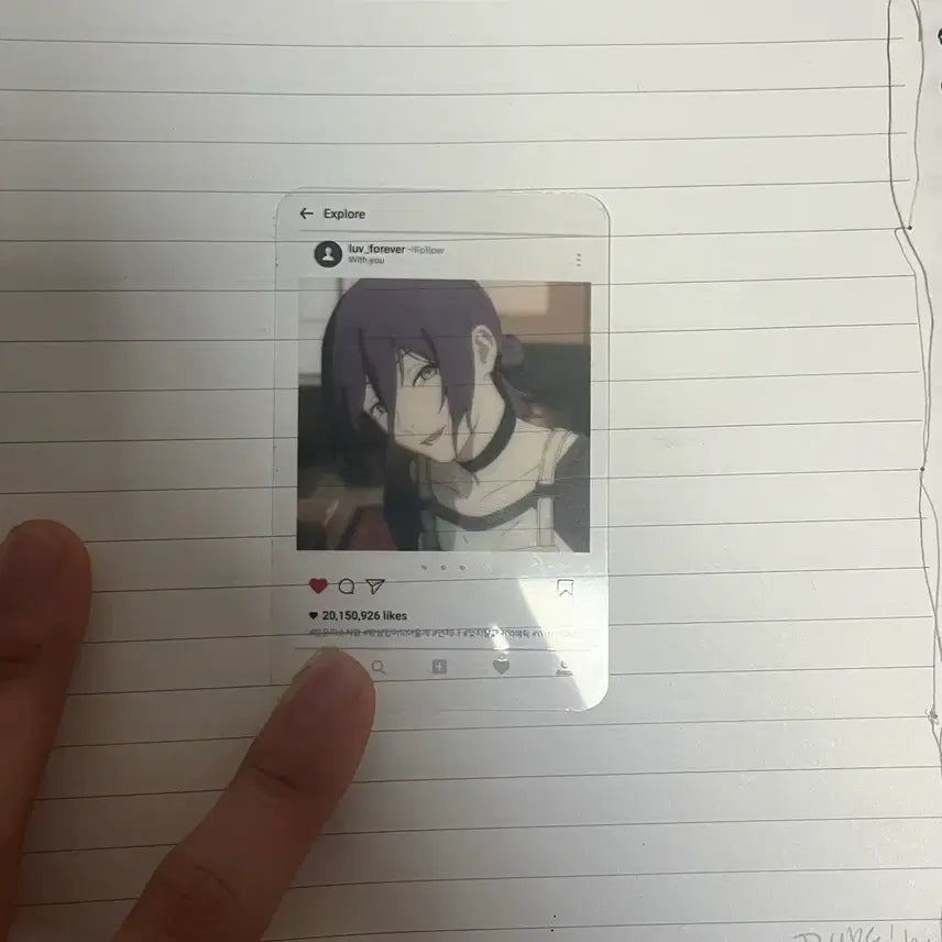 [BUNJANG] Chainsaw Man Photocard / 체인소맨 포토카드