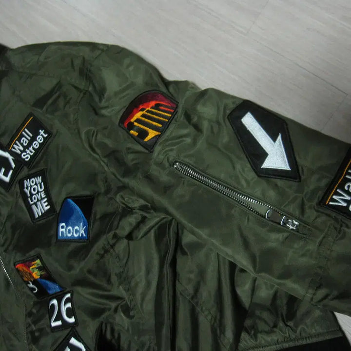 [BUNJANG] Khaki Reversible Military Look Jacket / the very warm 양면 카키 밀리터리룩 뽀대 남
