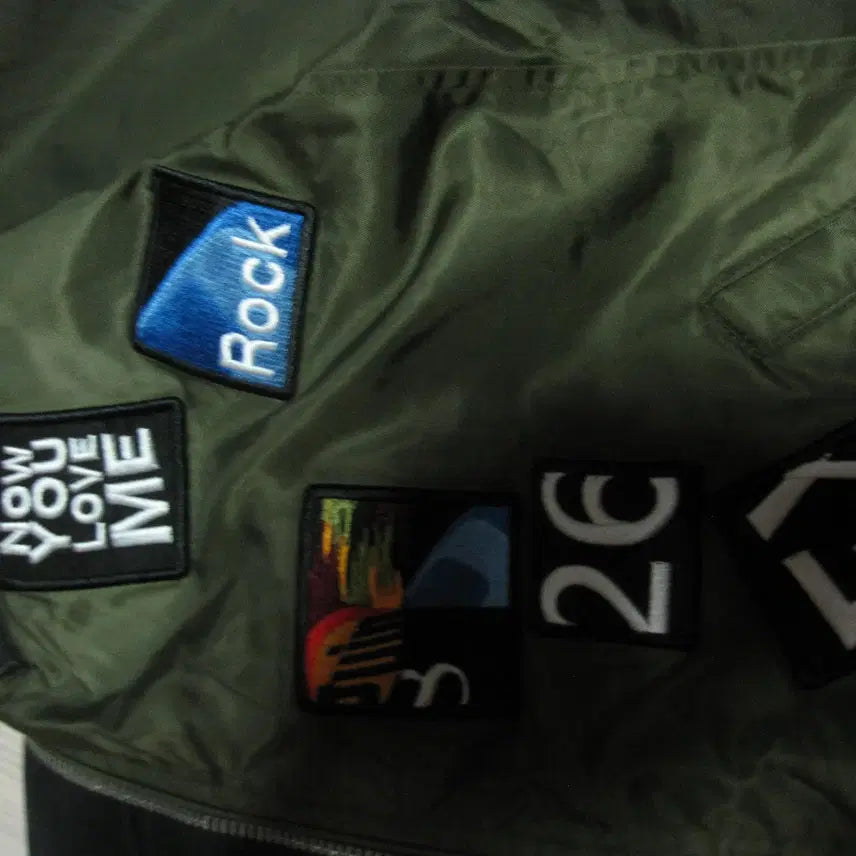 [BUNJANG] Military Style Reversible Jacket / the very warm 양면 카키 밀리터리룩 뽀대 남