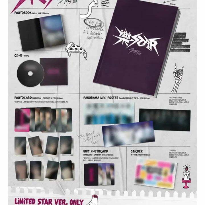[BUNJANG] Stray Kids Rock-Star Limited Star Album / [새상품] 스트레이키즈 락스타 리미티드 스타 앨범