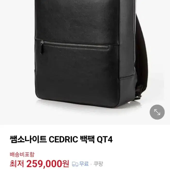 [BUNJANG] Samsonite Cedric Backpack QT4 09001 / 쌤소나이트 CEDRIC 백팩 QT4 09001 박스미개봉제품