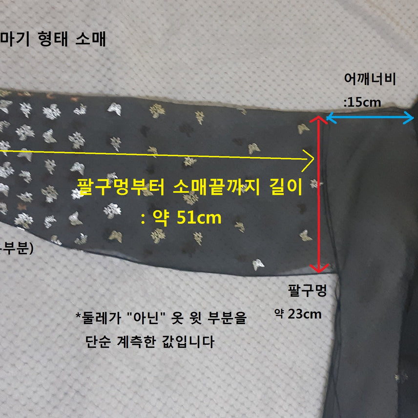 [BUNJANG] Embossed Silk Hanbok / 은박 노방 두루마기_한복_생활한복_공연한복_시스루 한복