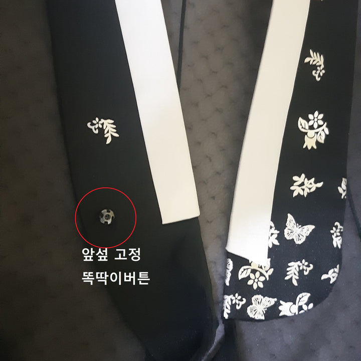 [BUNJANG] Embossed Silk Hanbok / 은박 노방 두루마기_한복_생활한복_공연한복_시스루 한복