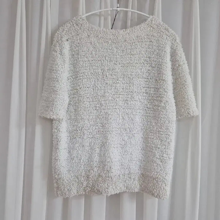 [BUNJANG] Sie Glitter Textured Cardigan White S Size / 시에sie 글리터 텍스처드 가디건 화이트 S사이즈