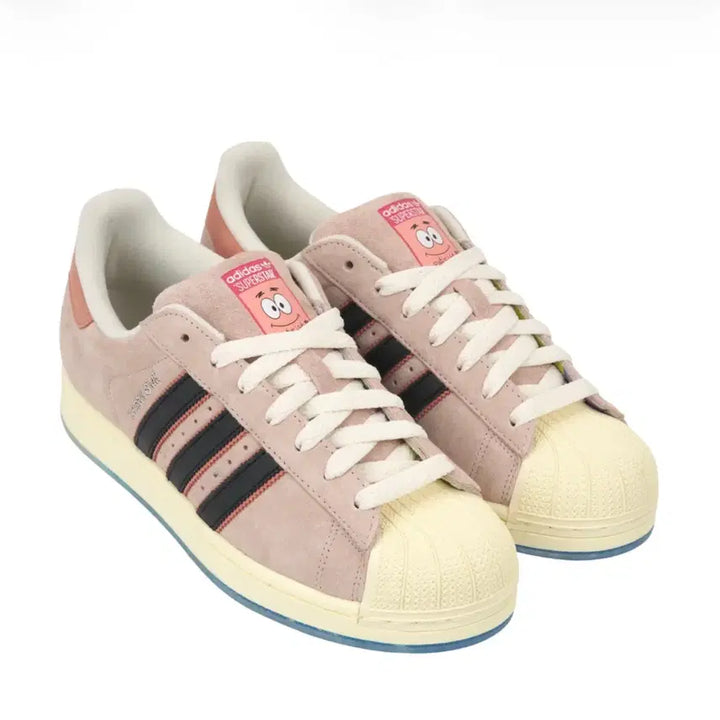 [BUNJANG] Adidas SpongeBob Patrick Superstar Sneakers / 아디다스 스폰지밥 뚱이 슈퍼스타 [250,285]