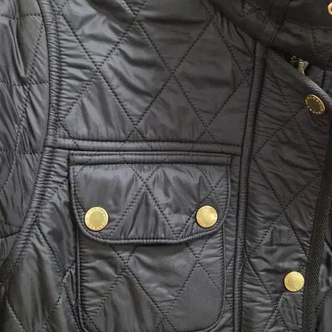[BUNJANG] Barbour International Quilted Jacket Black Women's / 바버 인터네셔널 퀼팅 자켓 블랙 여성용