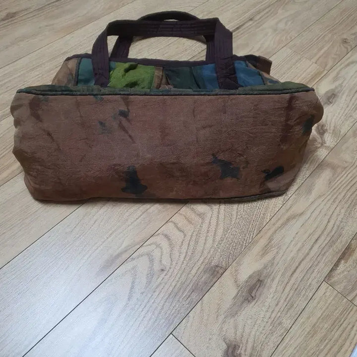 [BUNJANG] Patchwork Shoulder Bag Tote Bag / 천연염색 패치워크 숄더백 토트백