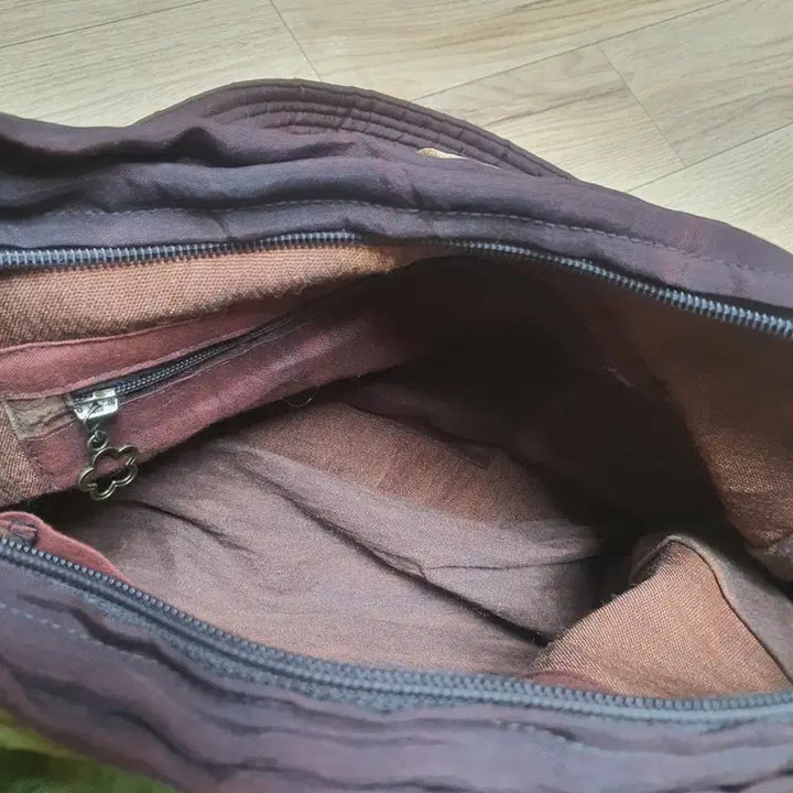 [BUNJANG] Patchwork Shoulder Bag Tote Bag / 천연염색 패치워크 숄더백 토트백