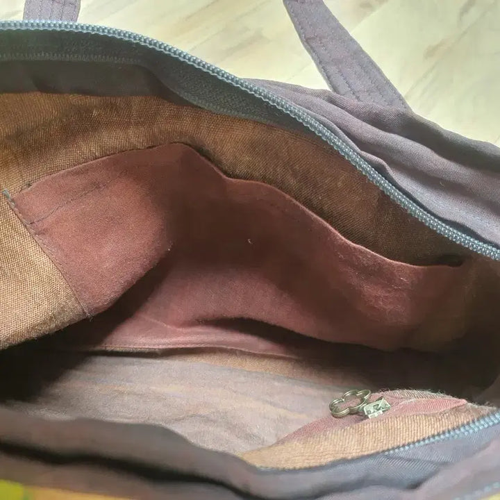 [BUNJANG] Patchwork Shoulder Bag Tote Bag / 천연염색 패치워크 숄더백 토트백