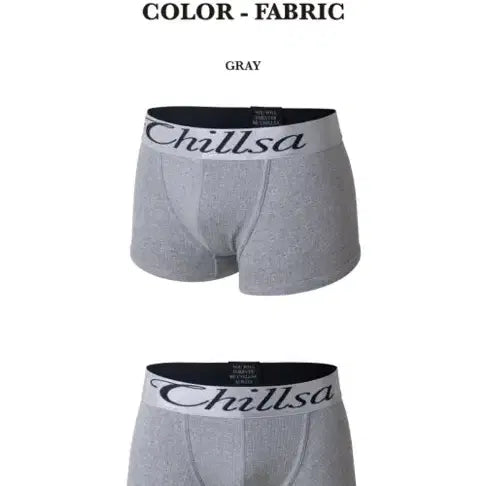 [BUNJANG] CHILLSA GG Drawers - Gray, Size S / [S_1 size] 칠사(CHILLSA)_GG드로즈(GG Drawers)